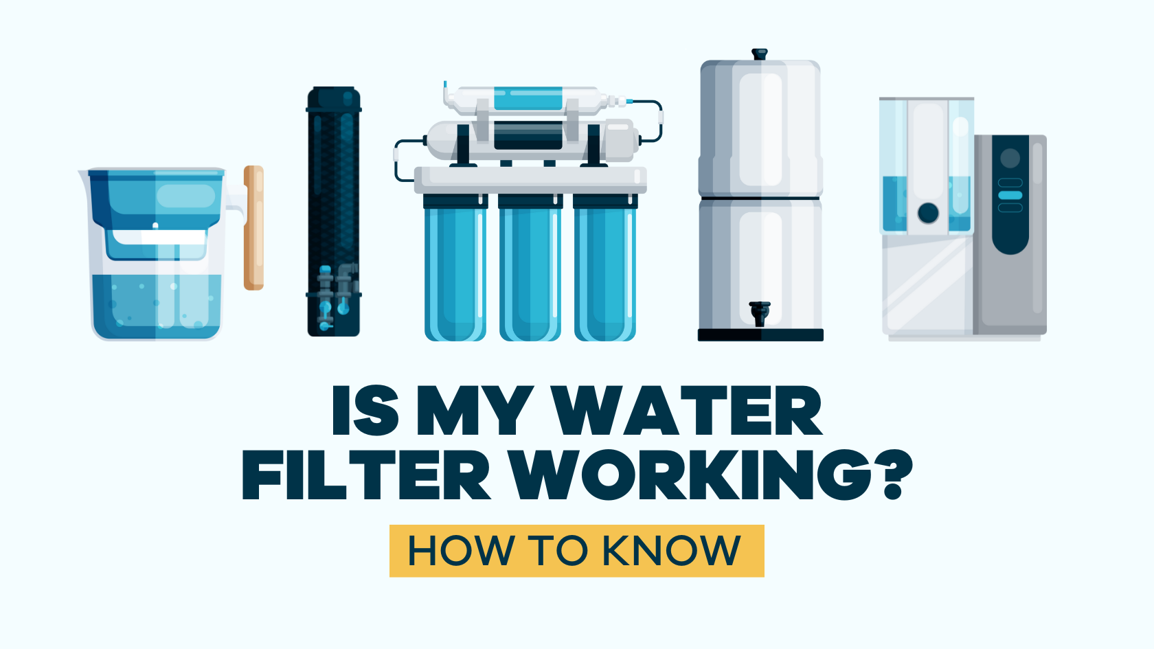 how a water filter works