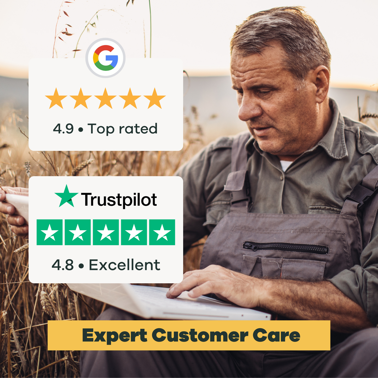 Expert customer care