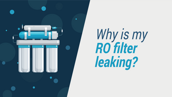 Why Is My RO Water Filter Leaking? – SimpleLab Tap Score