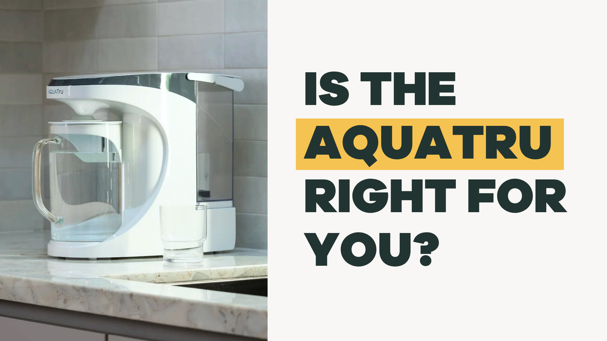 What is the Aquatru carafe certified to filter out? - BLG174