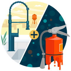 Advanced City and PFAS Test Icon