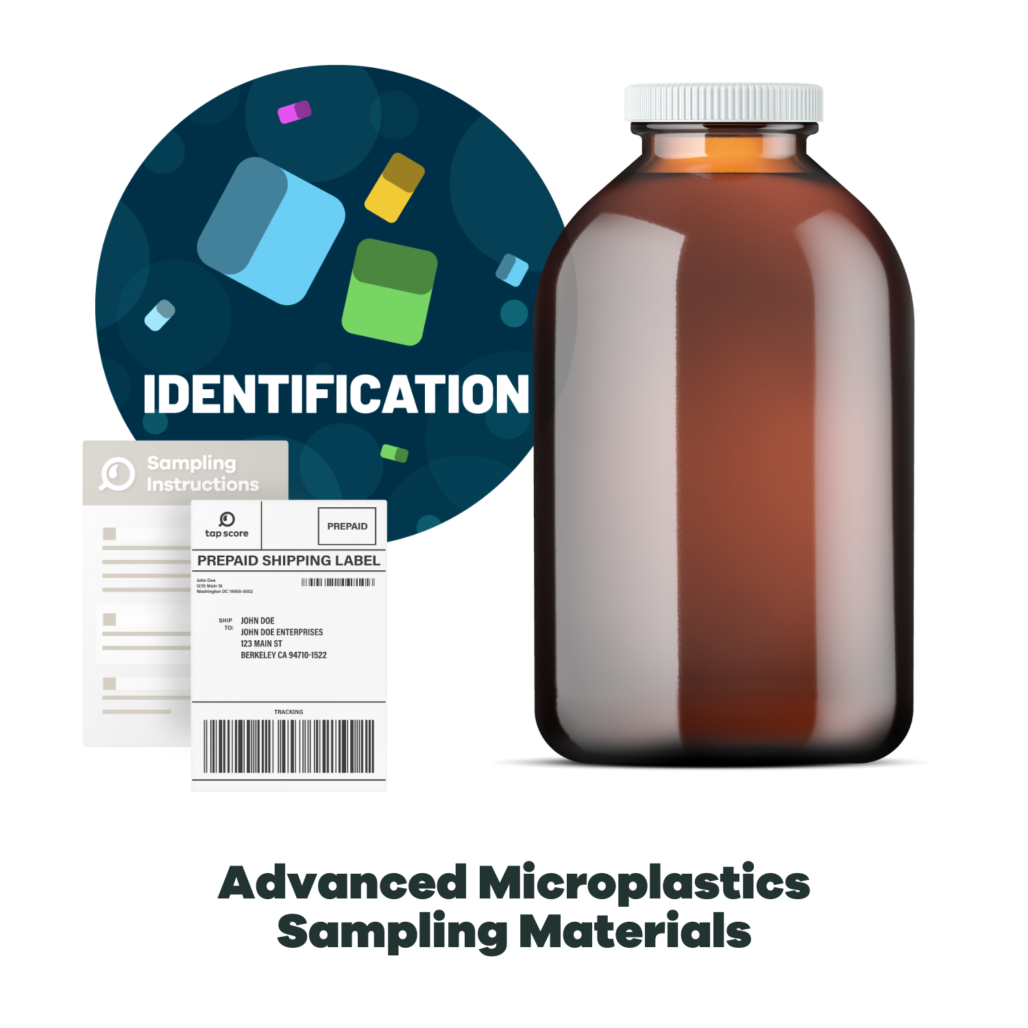 Advanced Microplastics Laboratory Test Kit Materials
