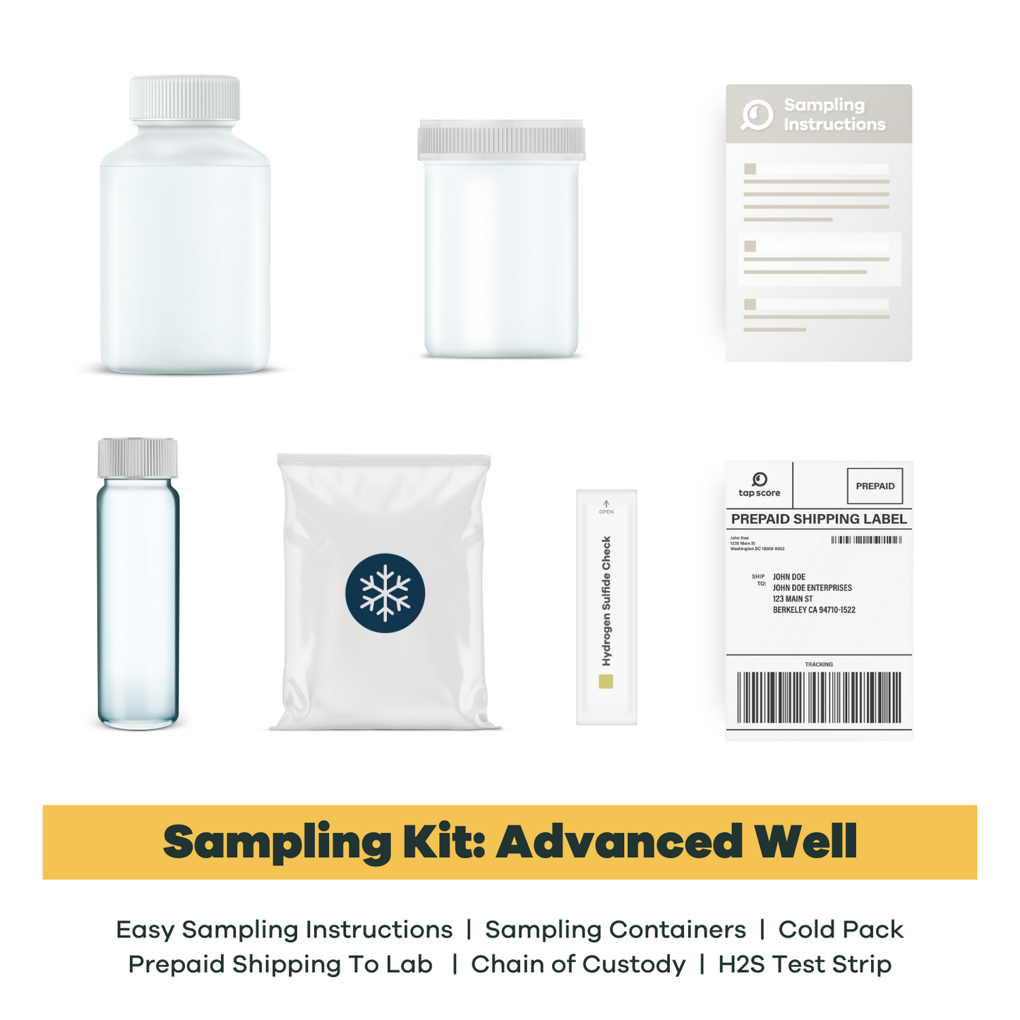 Advanced Well Water Test Kit Tap Score 2024 - best for well