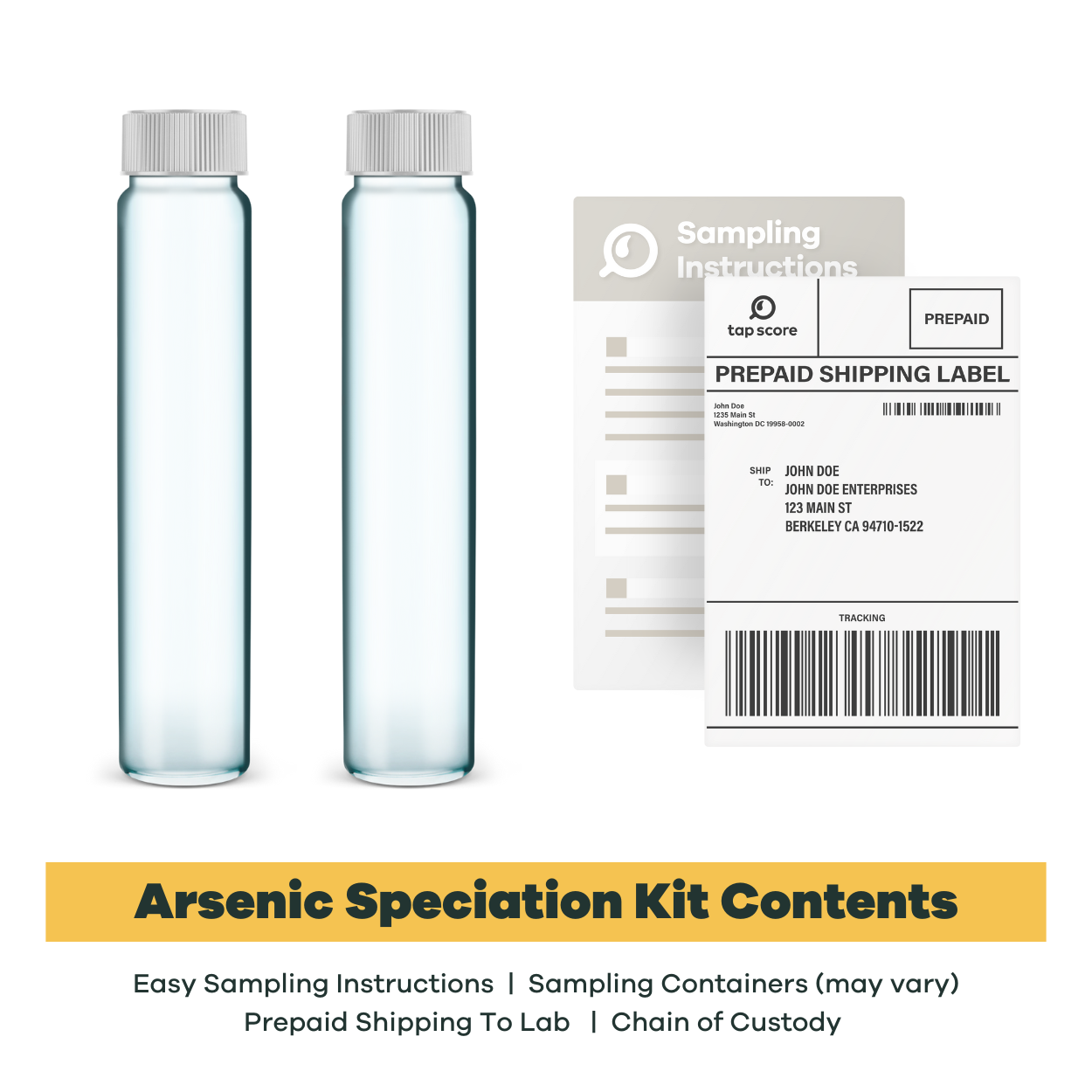 Arsenic Speciation in Drinking Water Test Kit for Lab