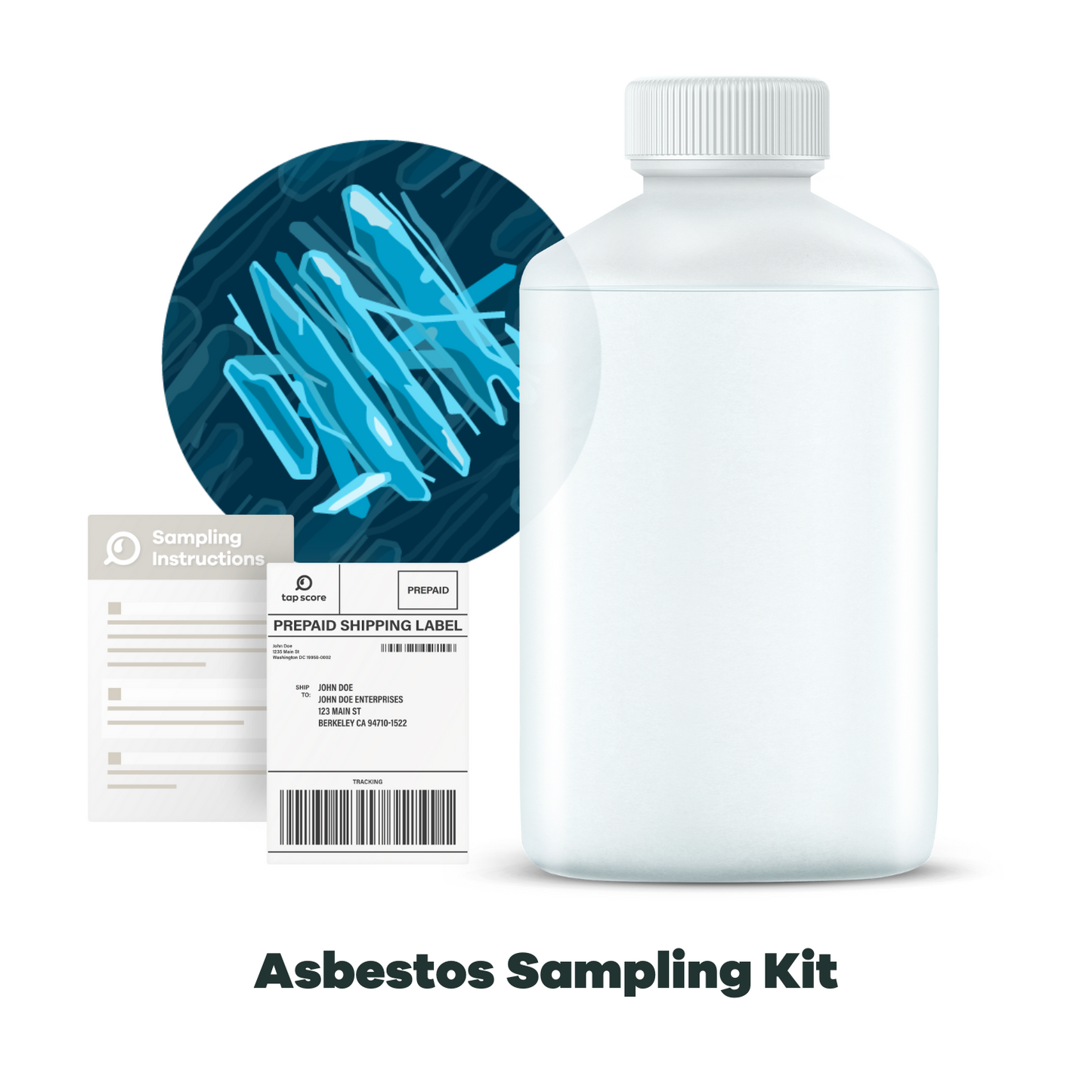 Asbestos Water Test Kit - Certified Lab – Tap Score
