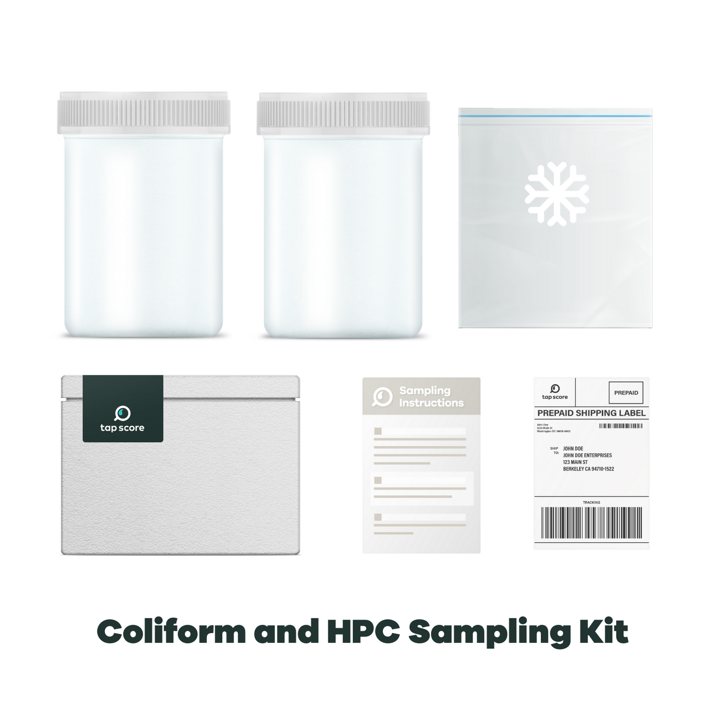 Coliform and HPC Sampling Kit for Drinking Water