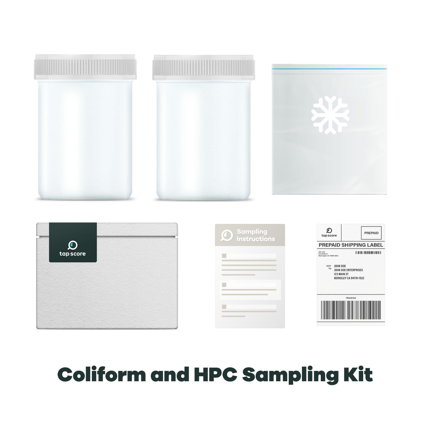Coliform and HPC Water Test Kit | Accredited Lab – Tap Score