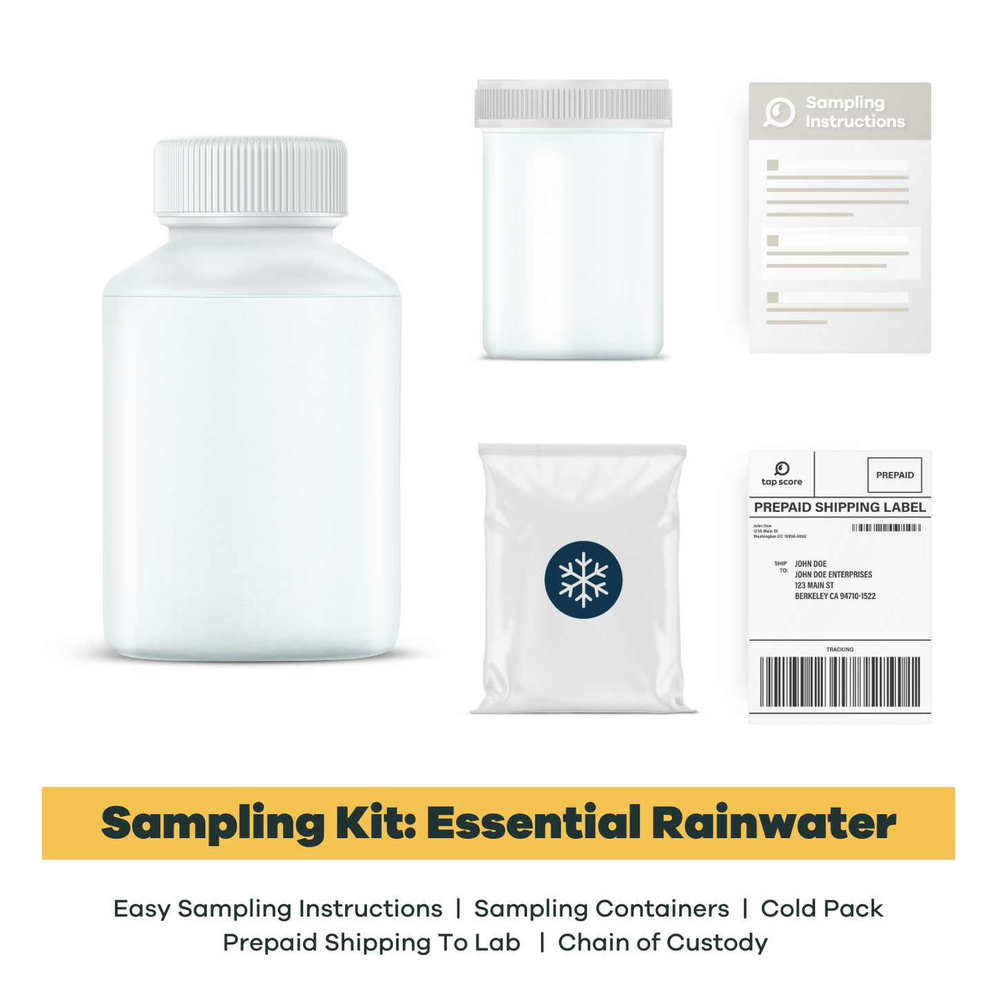 Essential Rainwater Sampling Materials for Laboratory Testing