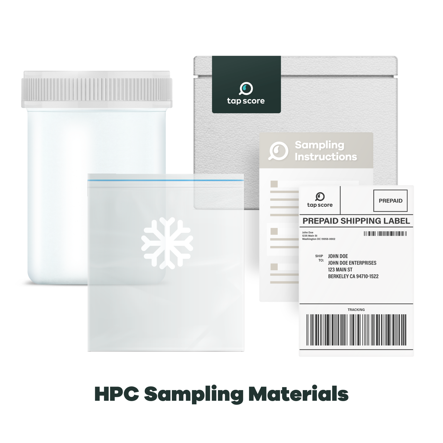 HPC Sampling Materials for Laboratory Testing