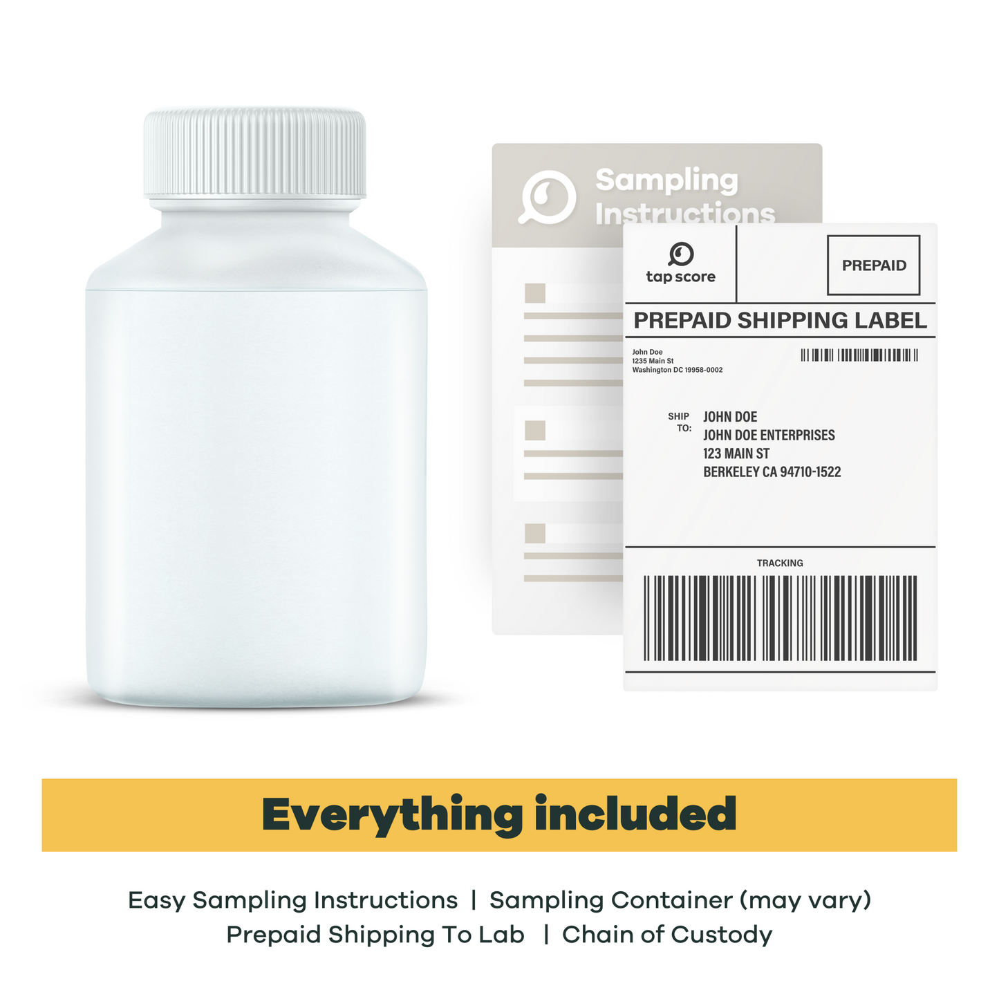 Iron in Drinking Water Lab Test Kit