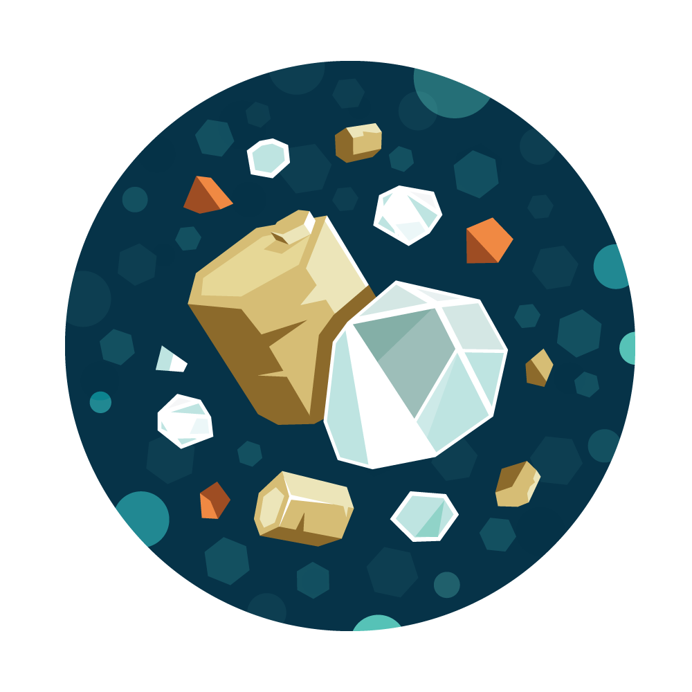 Budget water test icon