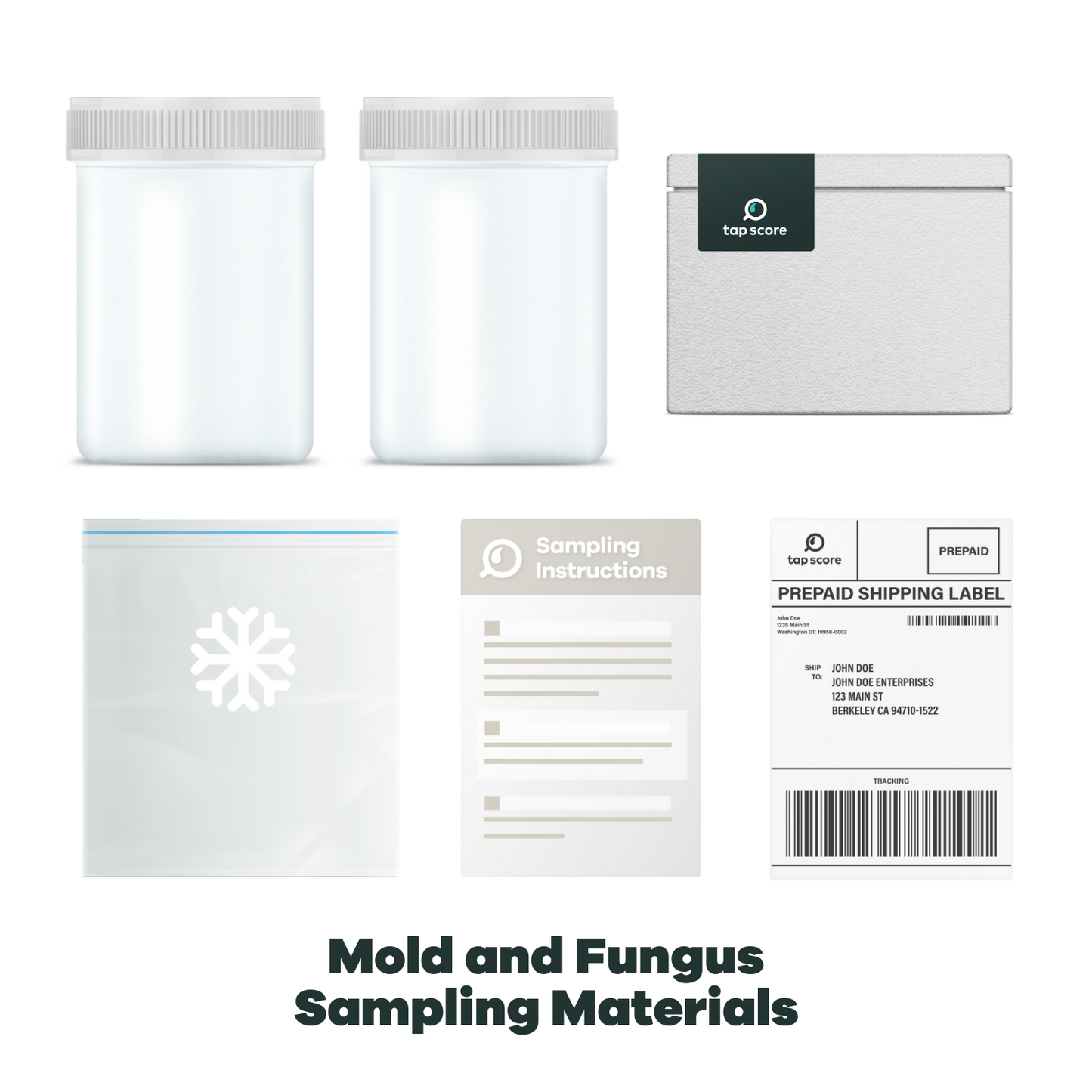 Mold and Fungus Drinking Water Lab Test Kit