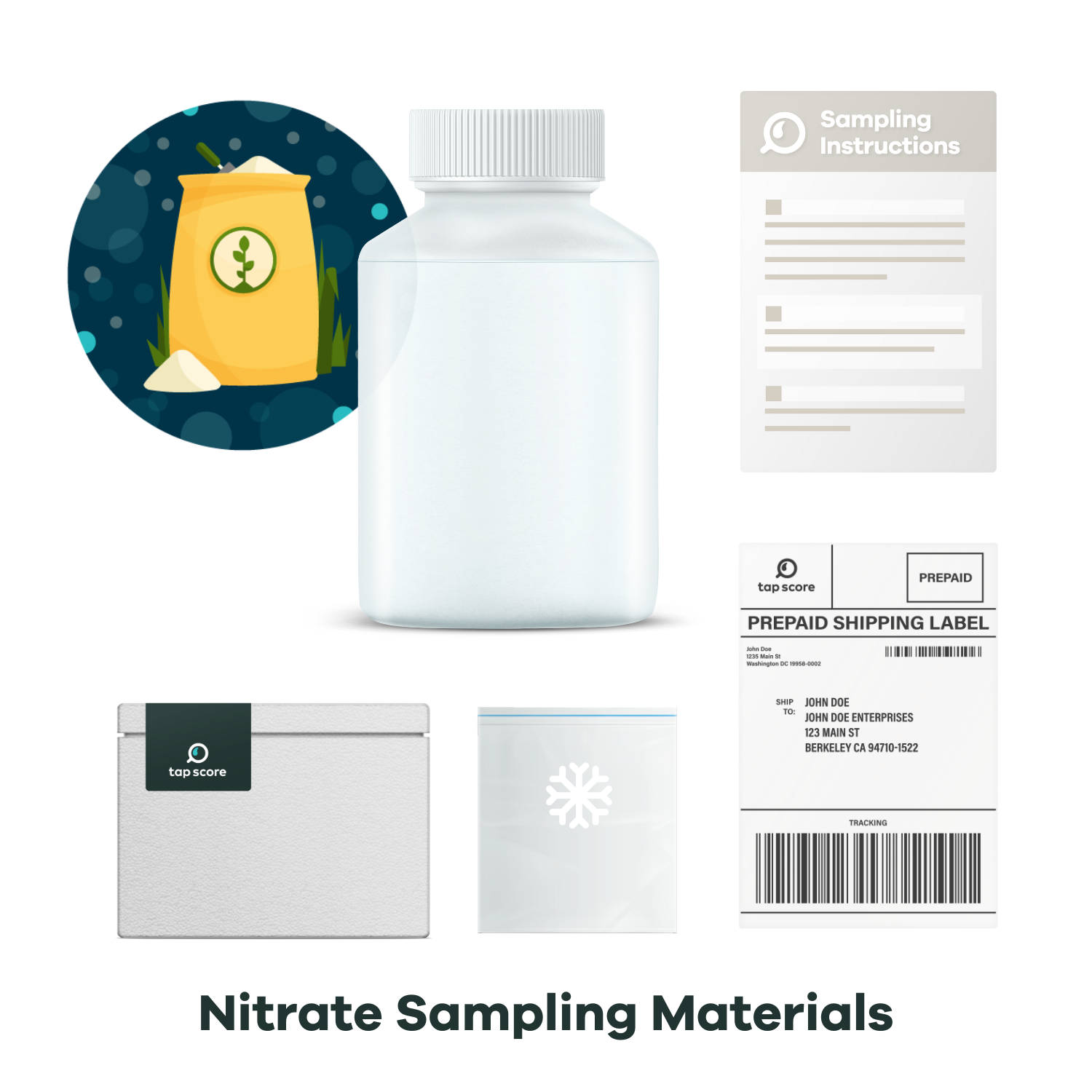 Nitrate Water Test Kit | Certified Laboratory – Tap Score