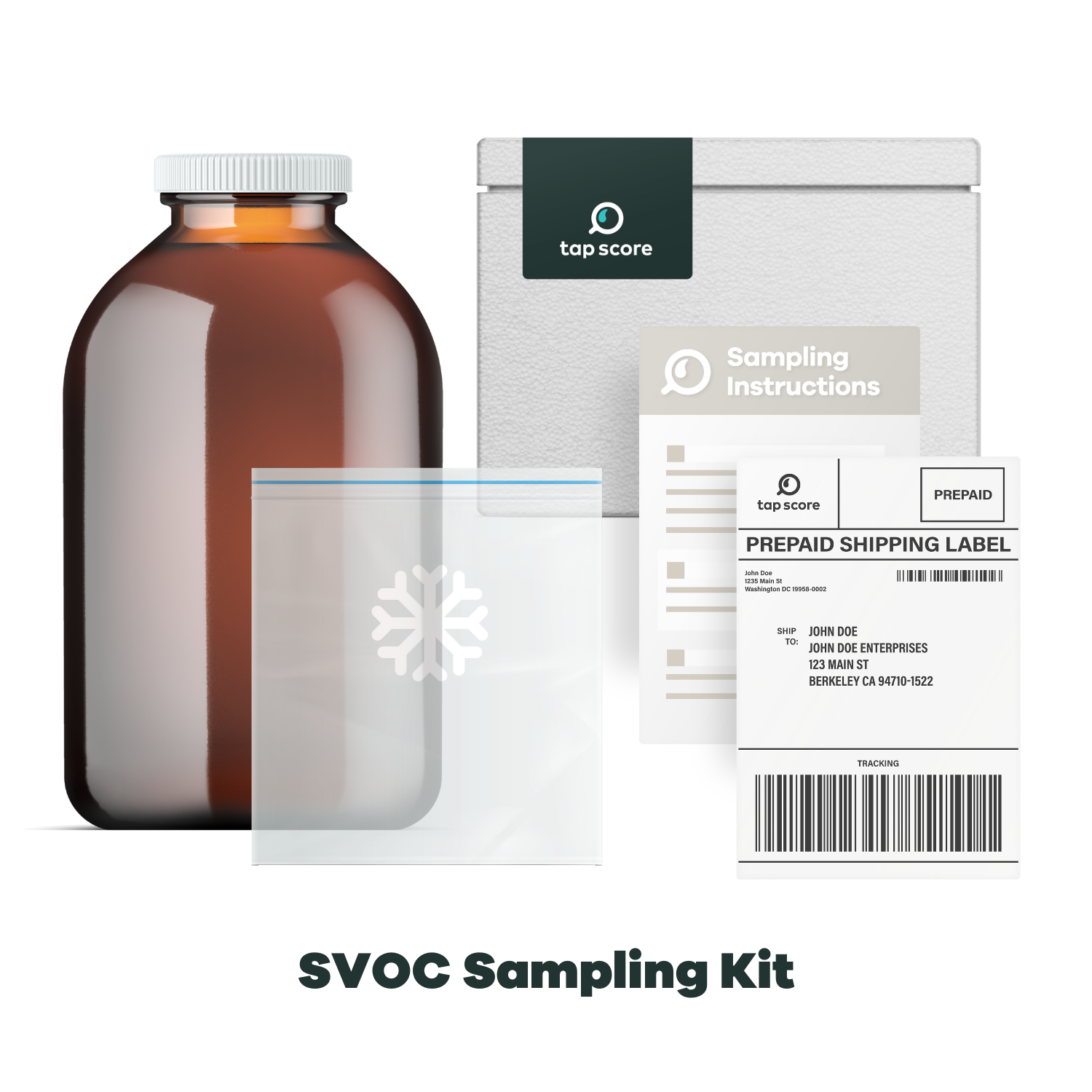 SVOC in Drinking Water Sampling Kit