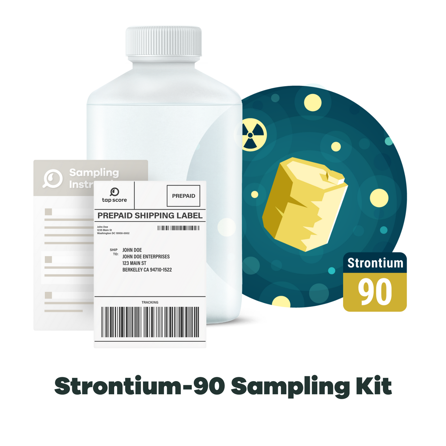 strontium 90 water test kit