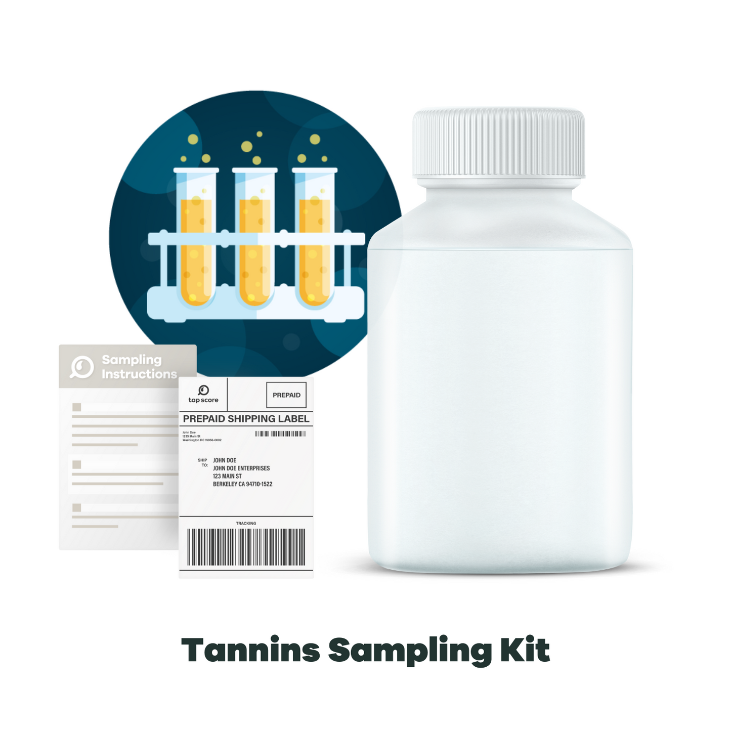 Tannins in Drinking Water Test Kit