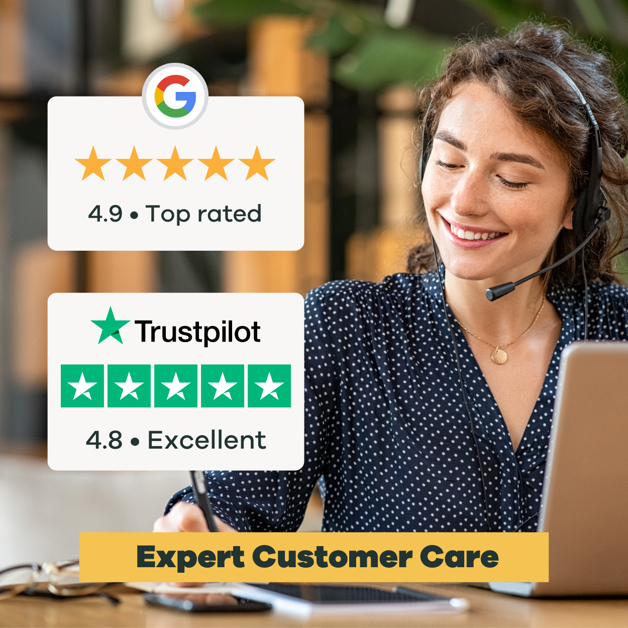 Expert support and Ratings