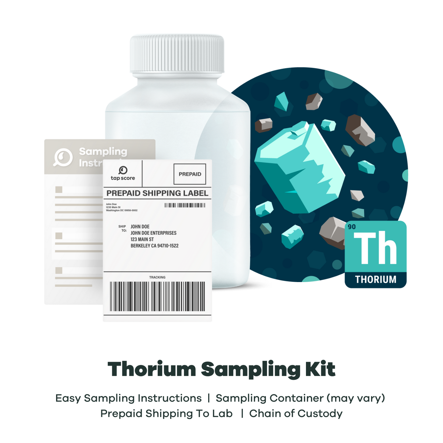 Thorium in Drinking Water Test Kit