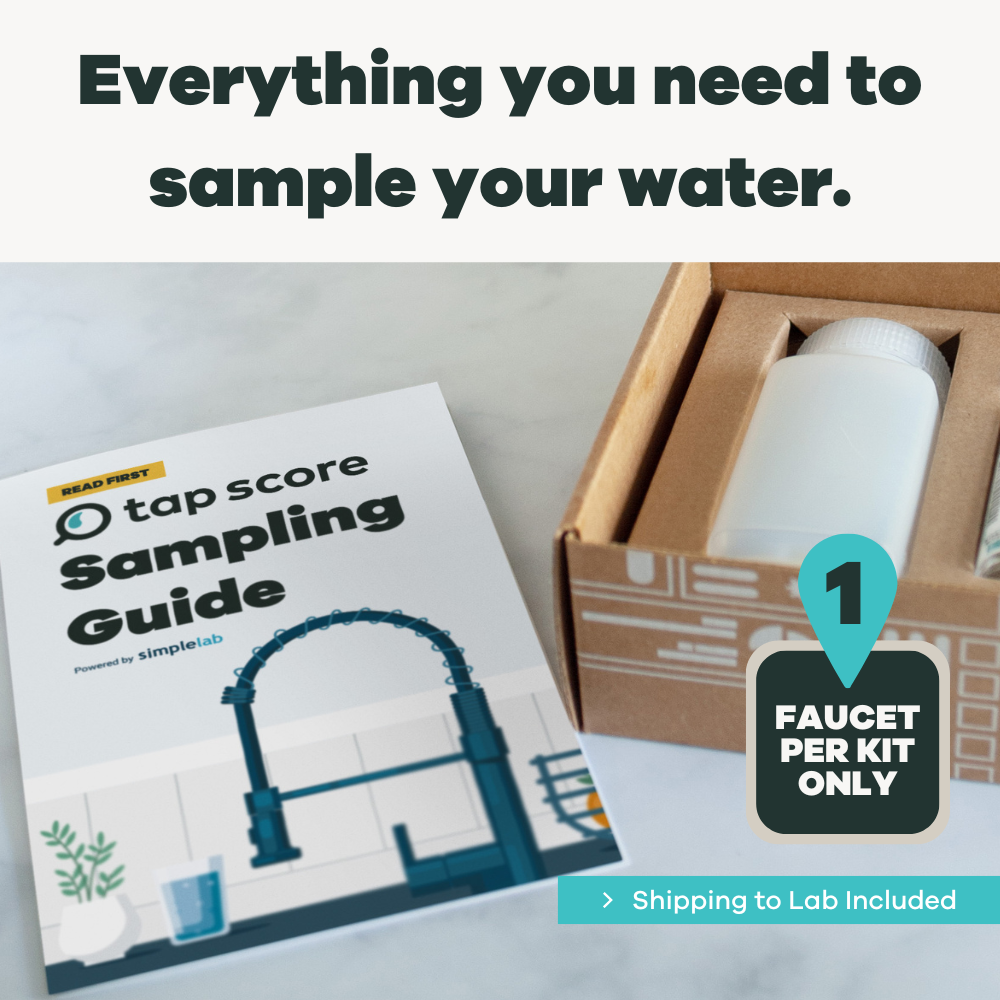 Everything Needed to Test Your Water with Tap Score