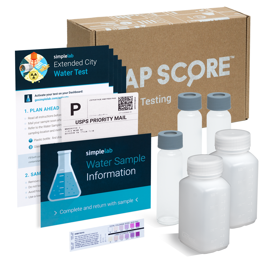 Comprehensive City Utility Water Testing Kit for Laboratory