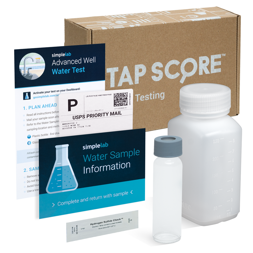 Advanced Well Water Test Kit Tap Score