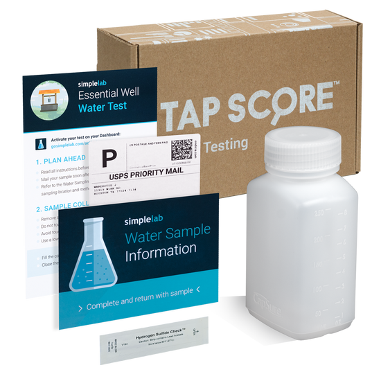 Essential Well Water Test SimpleLab Tap Score